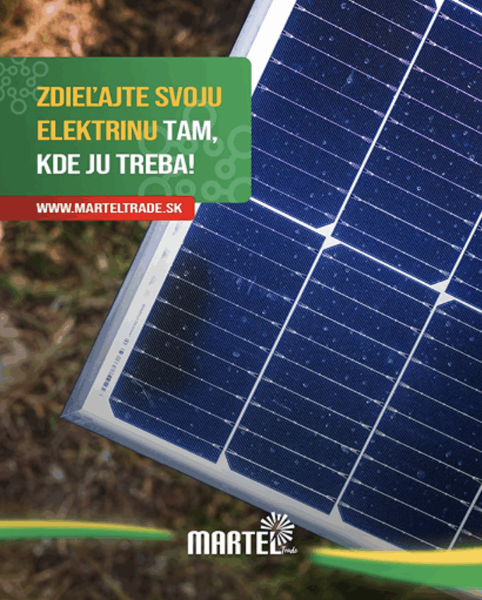 Zdieľajte svoju elektrinu tam, kde ju treba!